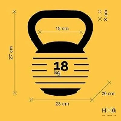 Hxg adjustable kettlebell 2.5–18 kg · russian weight with interchangeable discs · 7 weights in 1 cross training and strength · training at home or in the gym · variable load and weight