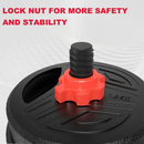 3-in-1 Dumbbell Barbell Set 20kg Weights Dumbbell Bars Adjustable Dumbbells Dumbbell Set for Strength Training Fitness Home Gym