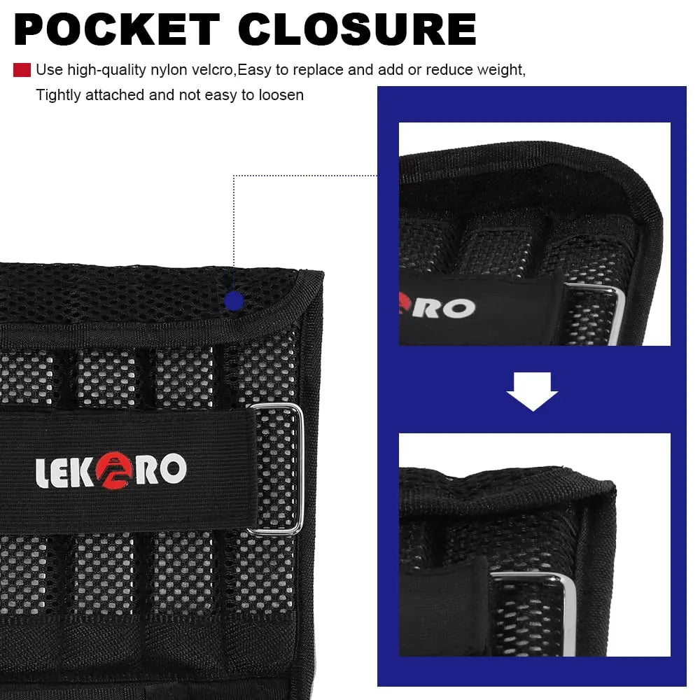 Arm/Leg Wearable Adjustable Weight Bearing Vest, Removable Wrist Ankle Weight For Men And Women Training Fitness