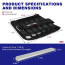 Arm/Leg Wearable Adjustable Weight Bearing Vest, Removable Wrist Ankle Weight For Men And Women Training Fitness