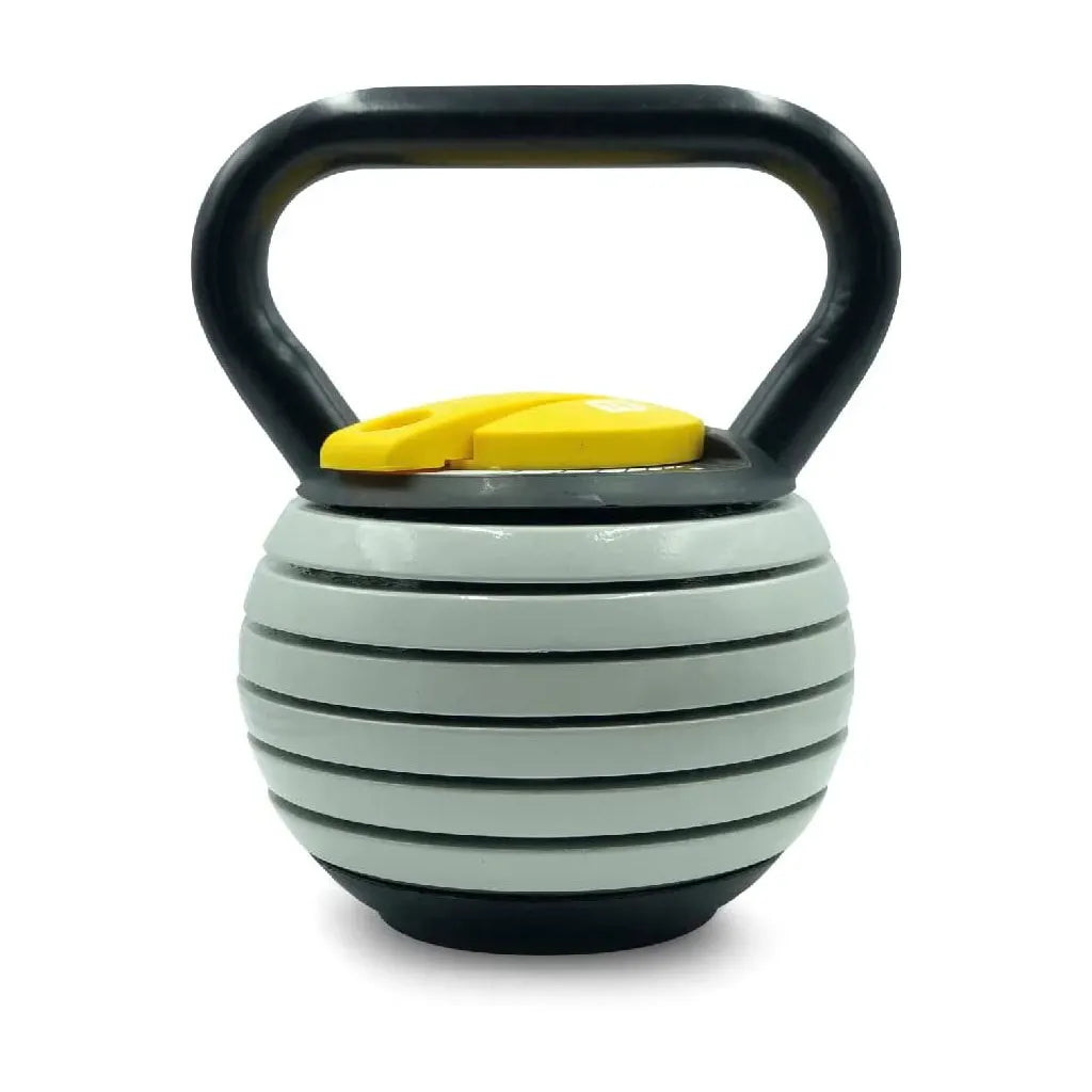 Hxg adjustable kettlebell 2.5–18 kg · russian weight with interchangeable discs · 7 weights in 1 cross training and strength · training at home or in the gym · variable load and weight
