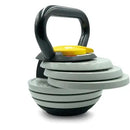 Hxg adjustable kettlebell 2.5–18 kg · russian weight with interchangeable discs · 7 weights in 1 cross training and strength · training at home or in the gym · variable load and weight