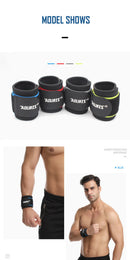 AOLIKES 1PCS Adjustable Sport Wristband Wrist Brace Wrap Bandage Support Band Gym Strap Safety sports wrist protector Hand Bands