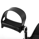 Mini Exercise Bike Arm and Leg Trainer Anti Slip Foot Pedal Exercise Machine Adjustable Under Desk Bike LCD Display for Seniors