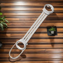 Workout Bands Yoga Stretching Resistance Strap 3-Level Adjustable Stretching Straps Home Gym Accessories Non-slip Fitness