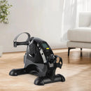 Mini Exercise Bike Arm and Leg Trainer Anti Slip Foot Pedal Exercise Machine Adjustable Under Desk Bike LCD Display for Seniors