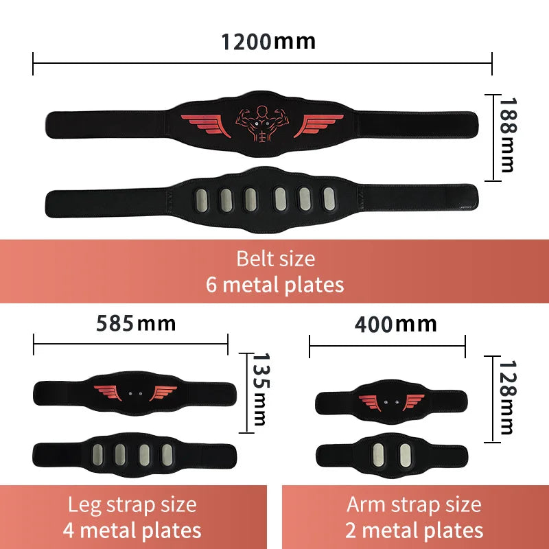 EMS Muscle Stimulator Abs Toner Kit
