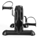 Mini Exercise Bike Arm and Leg Trainer Anti Slip Foot Pedal Exercise Machine Adjustable Under Desk Bike LCD Display for Seniors
