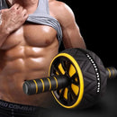 Hot-selling abdominal roller fitness equipment, suitable for both men and women, double-wheel silent abdominal roller.