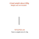 20kg Adjustable Weight Training Suit Empty Bag Fitness Running Vest, Hand And Foot Strength Training Physical Training Clothing