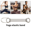 Workout Bands Yoga Stretching Resistance Strap 3-Level Adjustable Stretching Straps Home Gym Accessories Non-slip Fitness