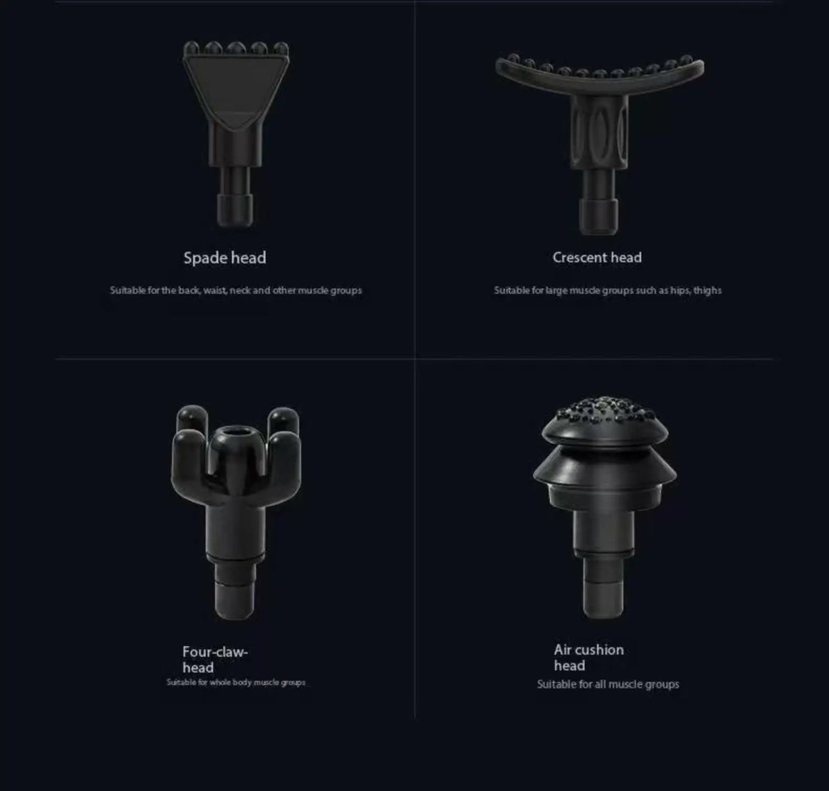 Lenovo Brand Fascia Gun Deeply Relieves Muscle Soreness Fitness and Relaxation Equipment LED Touch Screen 8Massage Head Gifts