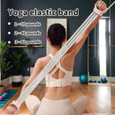 Workout Bands Yoga Stretching Resistance Strap 3-Level Adjustable Stretching Straps Home Gym Accessories Non-slip Fitness