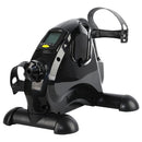 Mini Exercise Bike Arm and Leg Trainer Anti Slip Foot Pedal Exercise Machine Adjustable Under Desk Bike LCD Display for Seniors