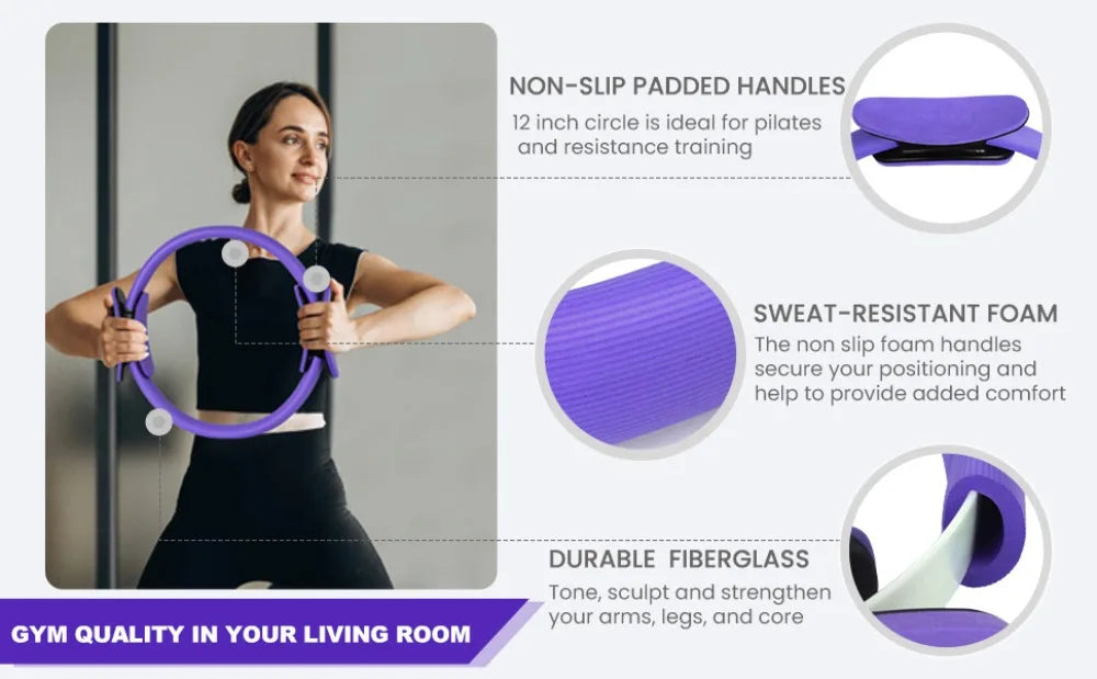 13Pcs/Set Portable Pilates Ball Set Body Shaping Professional Pilates Equipment Kit Improve Health Weight Loss Resistance Bands