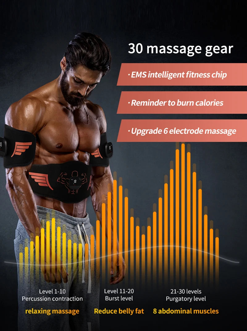 EMS Muscle Stimulator Abs Toner Kit