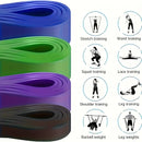 Resistance Bands Set Pull Straps Assistive Pull-Up Bands Exercise Straps Leg Exercise Bands for Gym Fitness Home Workout Equipme