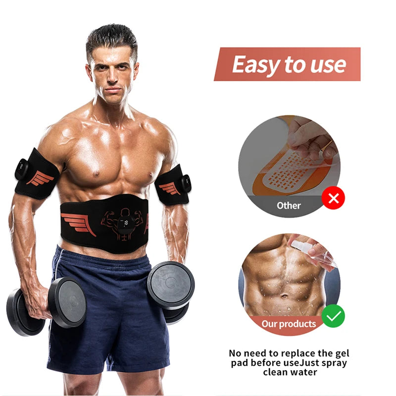 EMS Muscle Stimulator Abs Toner Kit