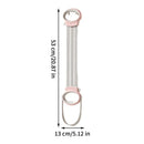 Workout Bands Yoga Stretching Resistance Strap 3-Level Adjustable Stretching Straps Home Gym Accessories Non-slip Fitness