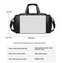 Sports Gym Bag, Large Capacity Handbag,Portable Travel Duffel Bag, Multi-compartment with Shoes Storage,Perfect for Vacation,Gym