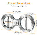 Rotator Machine Multifunctional Grip Strength Trainer 8 to 15 Pounds Adjustable Forearm Exerciser