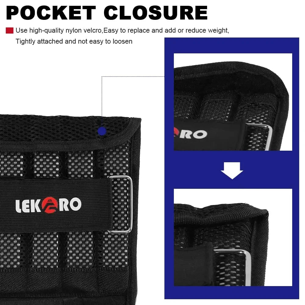Arm/Leg Wearable Adjustable Weight Bearing Vest, Removable Wrist Ankle Weight For Men And Women Training Fitness