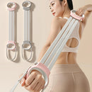 Workout Bands Yoga Stretching Resistance Strap 3-Level Adjustable Stretching Straps Home Gym Accessories Non-slip Fitness