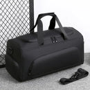 Sports Gym Bag, Large Capacity Handbag,Portable Travel Duffel Bag, Multi-compartment with Shoes Storage,Perfect for Vacation,Gym